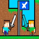 Friends Battle Swords Drawn - friends-battle-swords-drawn
