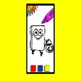 SpobgeBob Halloween Coloring Book - spobgebob-halloween-coloring-book
